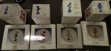 Vintage 1984-1987 MJ Hummel Little Music Makers Plates & Figures Compete Set picture