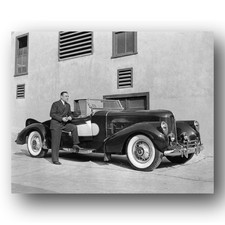 Buck Jones, Charles Frederick Gebhart Photo 8x10 1930s Actor Convertible Car picture