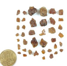 14-gm Rare Mineral Parisite-(Ce) Crystals Lot from Zagi Mountains Pakistan. picture