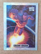 1994 Marvel Masterpieces Silver Holofoil IRON MAN #5 of 10 NM/MT picture