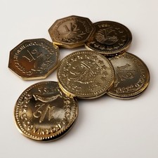 California Territorial Coin Set — 24K Gold Plating picture