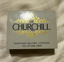 The Regency Hotel New York & Churchill Portman Square London Matchbooks Lot picture