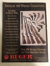 1997 Sturm Ruger Firearms Print Ad Advert pa9 picture