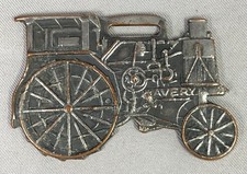 AVERY KEROSENE TRACTOR Farm Advertising WATCH FOB Peoria Ill ANTIQUE Original picture