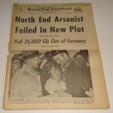 May 3 1967 Boston Newspaper - North End Arsonist Foiled, Louis Prima at Caesar's picture