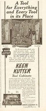1910 Keen Kutter Tool Cabinet No. K-11-C K-1 Simmons Hardware St Louis MO Ad picture