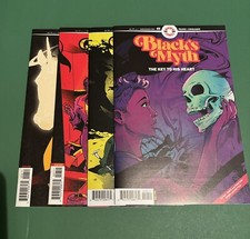 Black's Myth Key to His Heart  # 1 2 3 5 Comic AHOY 2023 4 Lot Run picture