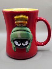 Vintage 1999 Marvin the Martian Red Ceramic Mug XPRES Looney Tunes Warner Bros picture