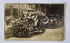 RPPC Cadillaqua Auto Parade 1912 Detroit JH Cave Image #16 Unposted picture