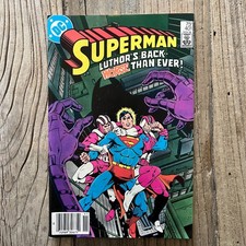 Superman 401 DC Comics 1984 Lex Luthor Curt Swan Bronze Age Comic picture