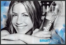 Smart Water Jennifer Aniston 2000s Print Advertisement (2 page) 2007 Glaceau picture