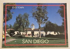 San Diego Old Town California CA Vtg Unused Postcard 021 picture
