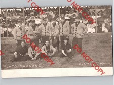 c1908 Plato Maroons Baseball Team Glencoe McLeod County Minnesota MN RPPC Photo picture