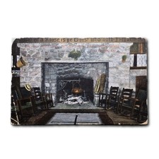 Postcard 1908 Fireplace Alpine Tavern Mt Lowe Railway Echo Mountain CA G48 picture