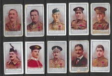 Gallaher 1916 THE GREAT WAR VICTORIA CROSS HEROES 4th series cigarette cards(16) picture