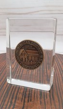 Continental Can Co. 1904 - 1979 USA 75th Anniversary Coin Paperweight picture