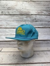 VTG El Coyote Tex-Mex Food & Drink Restaurant Strapback Rope Trucker Hat Cap picture