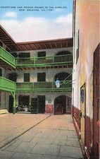 Postcard LA: Courtyard & Prison Rooms, Cabildo, New Orleans, Linen picture