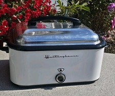 Vtg 1950s/1960s Westinghouse Roaster Oven RO-29 USA Retro Spell out Graphic  picture