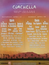 2002 COACHELLA Valley Music & Arts Festival Promo PRINT AD Empire Polo Field CA picture