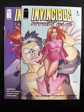 Invincible Presents Atom Eve #1 & 2 2007 Image Comics Lot Run VF picture