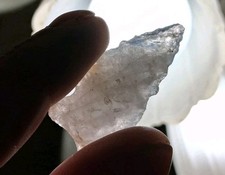 NC Quartz Kirk Notched Authentic North Carolina Arrowhead Artifact PERSONAL FIND picture