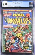 AMAZING ADVENTURES #25 🌟 CGC 9.8 TOP GRADE 🌟  War of the Worlds Marvel 1974 picture