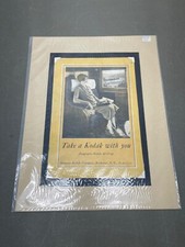 vintage 1910 Eastman Kodak Print Ad 
