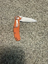 Kershaw 1735 Zing Orange Peel With Scalloped Blade Rare picture