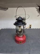Vintage Sears Camping  Lantern Red And Black  AS IS UNTESTED picture