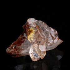 219Ct TOP Grade Natural Rutile Flowers & Phantom Quartz Reiki Crystal Specimen picture