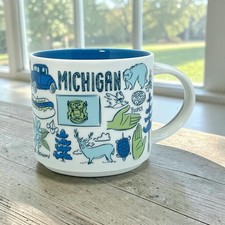 Starbucks Michigan State Been There Series Coffee Tea Mug Cup 14 oz picture