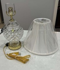 New Waterford Crystal Ashley Castle Cara Accent Lamp 21