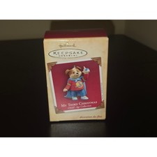 Hallmark Keepsake Ornament 2004 My Third Christmas Superhero Puppy QXG5681 Box picture