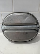 1959 U.S. Army G.G. Greene Military GI Mess Kit w/ Fork Spoon Knife Utensils picture
