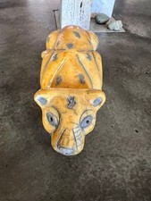 African Express Vintage Raku Pottery Leopard or Cheetah Handmade in S. Africa  picture