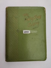 1959 vintage ADA M KEIL liverpool oh JOHN minister’s wife DIARY family church picture