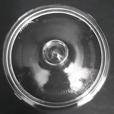 Glasbake McKee Embossed Glass Casserole  Lid  #208  Poppy Design  6