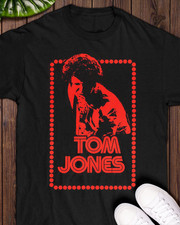 Basic Tom Jones Singer Black t-shirt Cotton S-234XL Men and Women SEG_942 picture