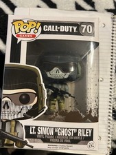 Funko Pop Vinyl Call Of Duty Lt. Simon “ghost”Riley & Capt Price And Brutus picture