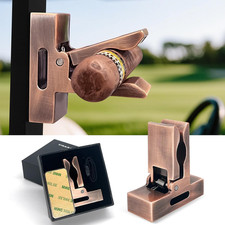 Premium Golf Cart Clip - Heavy Duty Magnetic & Strap Mount Universal Fit picture