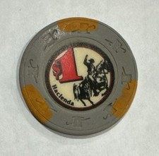 hacienda horse vintage 3 las vegas nevada casino chip picture