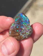 Incredible 25.2g Winton Boulder Opal with kernel eye and amazing potential picture