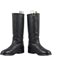 Rare Vintage Soviet Kirza Military Boots USSR Size EU 44 / US 11 NEW  picture