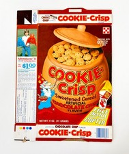 Vintage 1979 Ralston Cookie Crisp Cereal Box Jarvis Copter Toy Premium picture