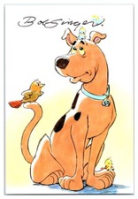 Bob Singer Scooby Doo Animator Hand Signed 4x6 Photo TD46-1705 picture