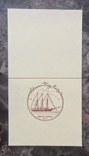 Schooner Lucy Evelyn Beach Haven New Jersey Card Stock Long Beach Island LBI picture