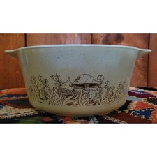 Vintage Pyrex - Forest Fancies 1.5 Quart Casserole - No lid picture