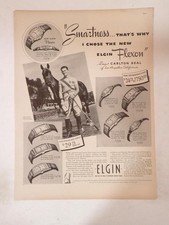 Magazine Ad* - 1939 - Elgin Watches - 8 models shown picture
