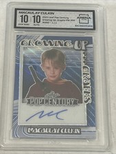 MACAULAY CULKIN 2023 LEAF METAL POP CENTURY AUTO 1/1 Proof Arena Club 10 10 picture